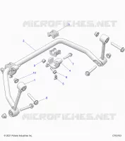 SUSPENSION, FRONT STABILIZER BAR