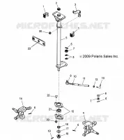 STEERING POST     TIE RODS