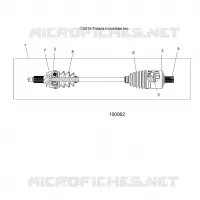 DRIVE TRAIN, DRIVE SHAFT, FRONT
