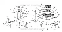 OIL TANK   AIR BOX SPORT / 0930443 (4922942294025A)