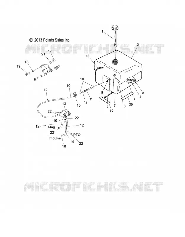 FUEL SYSTEM, FUEL TANK AND HOSES