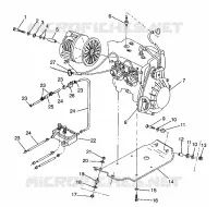 ENGINE MOUNTING SPORT 0980443 AND SPORT TOURING 0980243 (4942054205C003)