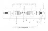 DRIVE TRAIN, DRIVE REAR SHAFT
