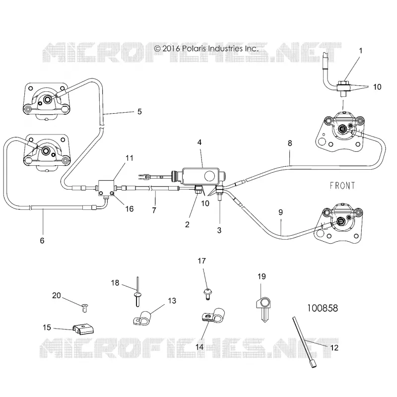 BRAKES, BRAKE LINES AND MASTER CYLINDER