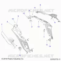REAR BODYWORK FENDERS