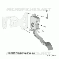 THROTTLE PEDAL