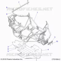CHASSIS, MAIN FRAME AND SKID PLATE