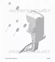 ENGINE, THROTTLE PEDAL