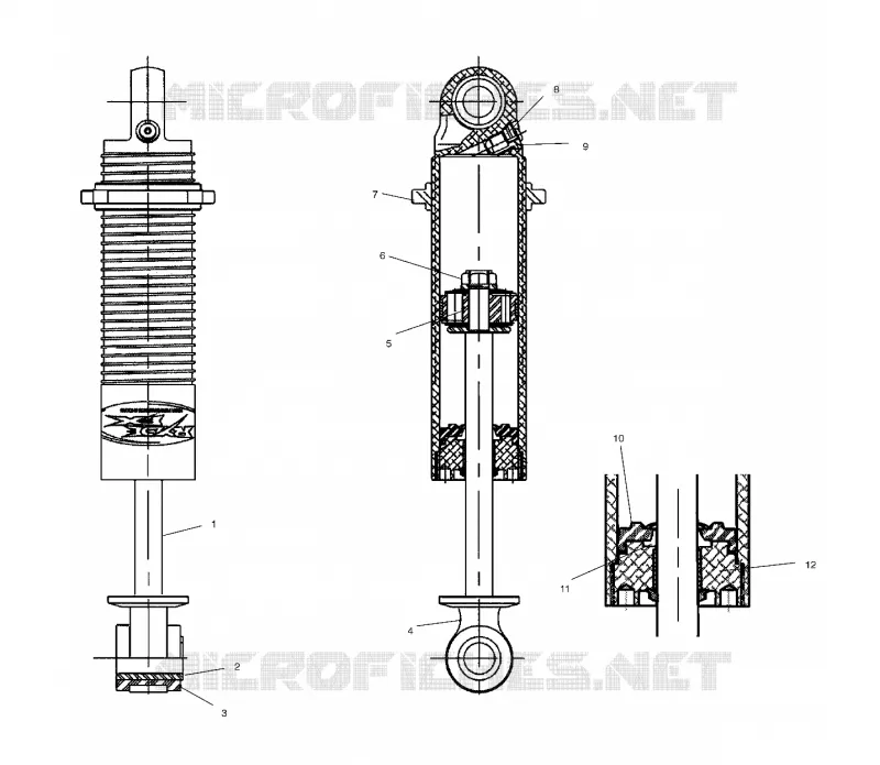 RYDE FX/REAR TRACK SHOCK
