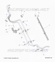 COOLING, HOSE MOUNTING