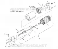 ENGINE, STARTING MOTOR