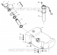 FUEL TANK SL 780 B974088 AND INTL. SL 780 I974088 (4940924092A009)