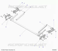 HOOD HINGE ASM.