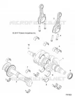 ENGINE, CRANKSHAFT AND BEARINGS