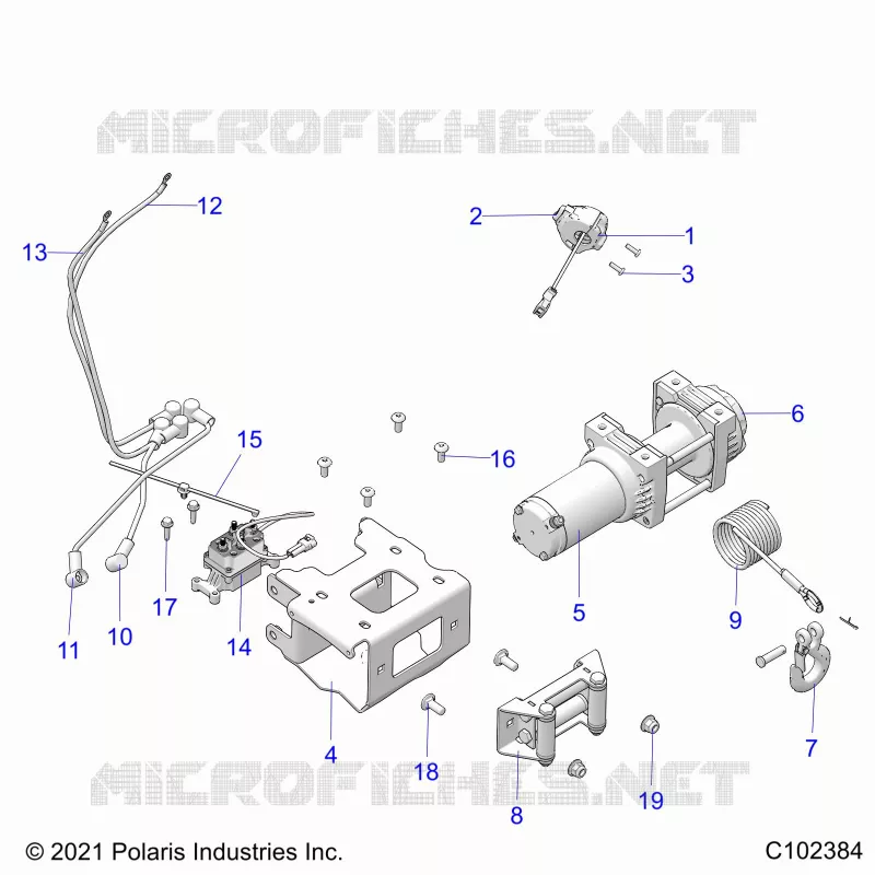 CHASSIS, WINCH