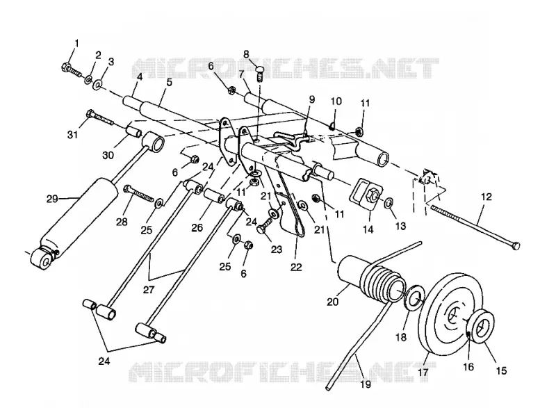 REAR TORQUE ARM