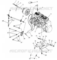 ENGINE MOUNTING XLT SPECIAL (XTRA) 0946767 (4927112711025A)
