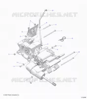 DRIVE TRAIN, MAIN GEARCASE MOUNTING