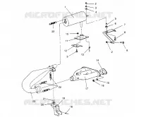 EXHAUST SYSTEM RXL 0966768 (4932033203C003)