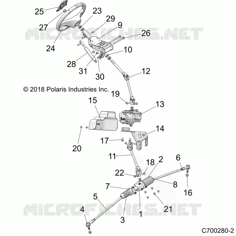 POWER STEERING  ASM.