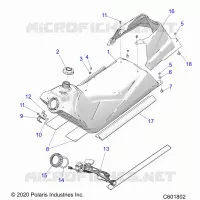 FUEL SYSTEM, FUEL TANK ASM.