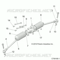 STEERING GEARBOX ASM.