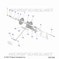 SUSPENSION, REAR TORQUE ARM