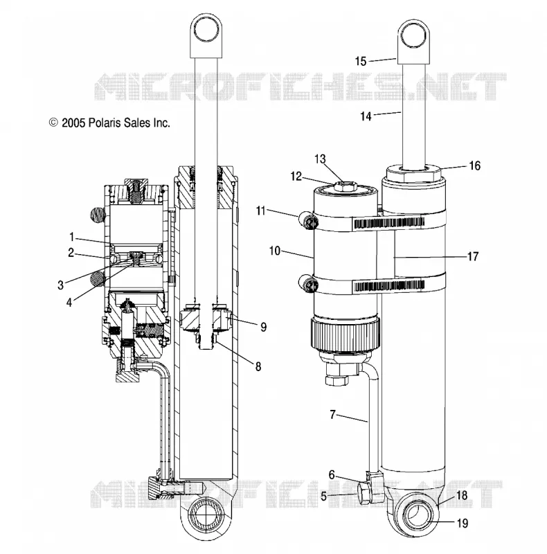 REAR SHOCK TRACK (7043046)