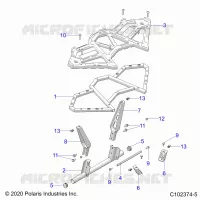 REAR BODYWORK RACK
