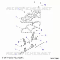 REAR BODYWORK RACK