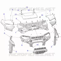 HOOD AND FRONT FACIA