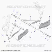SUSPENSION, A-ARM AND STRUT MOUNTING