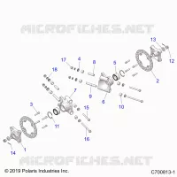SUSPENSION, REAR CARRIER