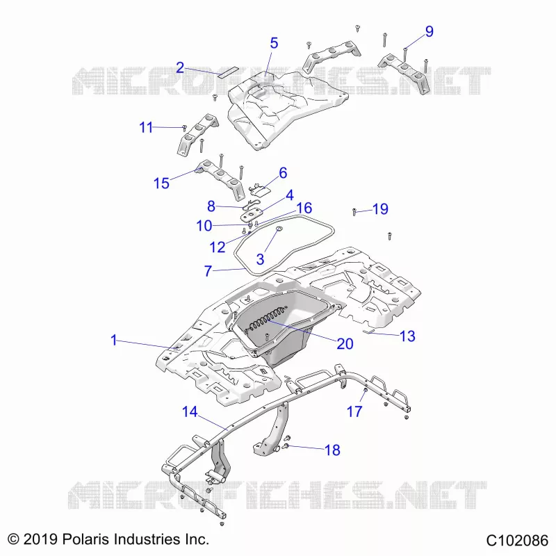 REAR BODYWORK RACK