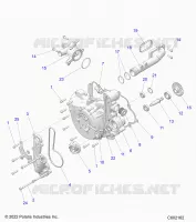 ENGINE, COOLING SYSTEM/WATER PUMP