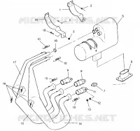 EXHAUST SYSTEM STORM 0965782, STORM SKS 0965582, EURO STORM E965782, EURO S (4931593159C012)