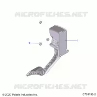 ENGINE, THROTTLE PEDAL