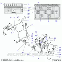 ELECTRICAL, WIRE HARNESS, CHASSIS