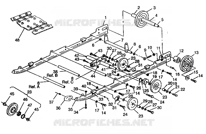 SUSPENSION ASSEMBLY RXL TOURING E940869 (49274327430021)