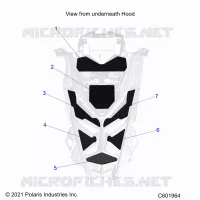HOOD FOAM/SEAL