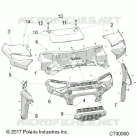 HOOD AND FRONT FACIA