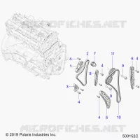 ENGINE, TIMING CHAIN AND RELATED