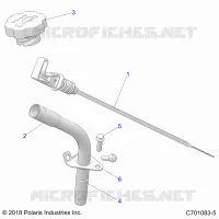 ENGINE, OIL DIPSTICK