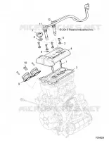 THROTTLE BODY AND VALVE COVER