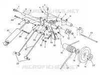 REAR TORQUE ARM 700 RMK 0970966, 700 SKS 0970566, AND EUROPEAN 700 SKS E970 (4938573857B014)