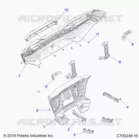 REAR BODYWORK BUMPER