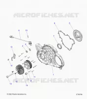 ENGINE, MAG COVER MOUNT