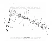 FRONT GEARCASE (DEMAND DRIVE)(IF BUILT BEFORE 7/24/06)