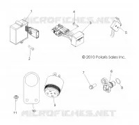 REGULATOR, RELAYS and ECU