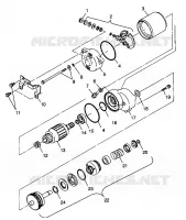 STARTING MOTOR TRAIL BOSS W98AA25C (4945314531C010)